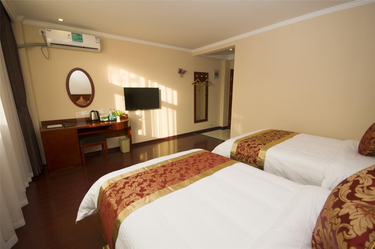 Greentree Alliance Shandong Zibo Zhangdian Xiaoshangpin Renmin Road Hotel Exterior photo